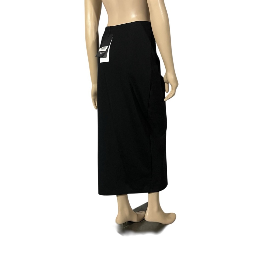 Max Mara Weekend Hans Black Jersey Midi Skirt - Picture 10 of 16